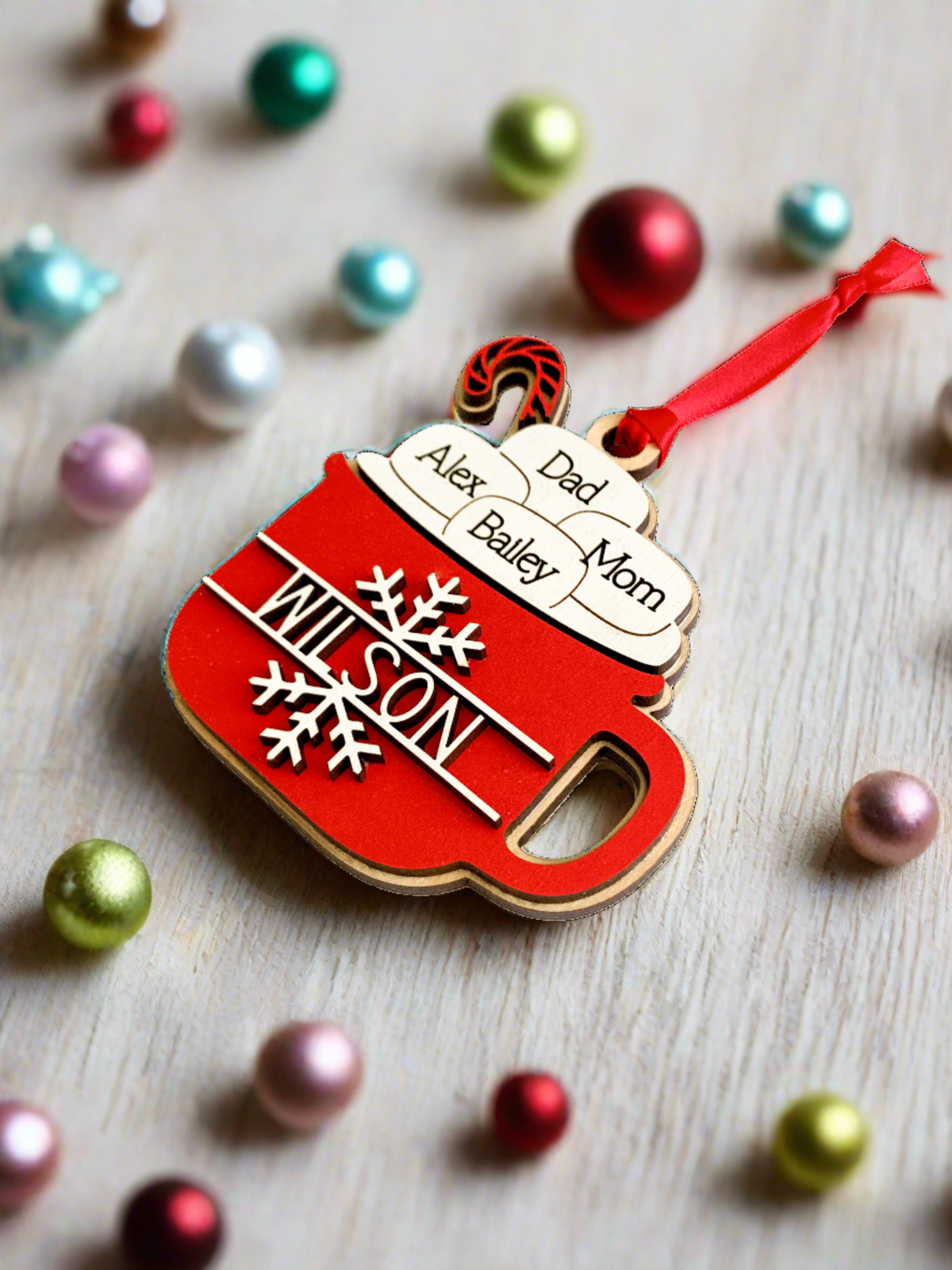 Cocoa Family Ornament