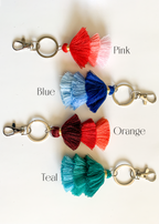 Nana Jellyfish Tassel Keychain