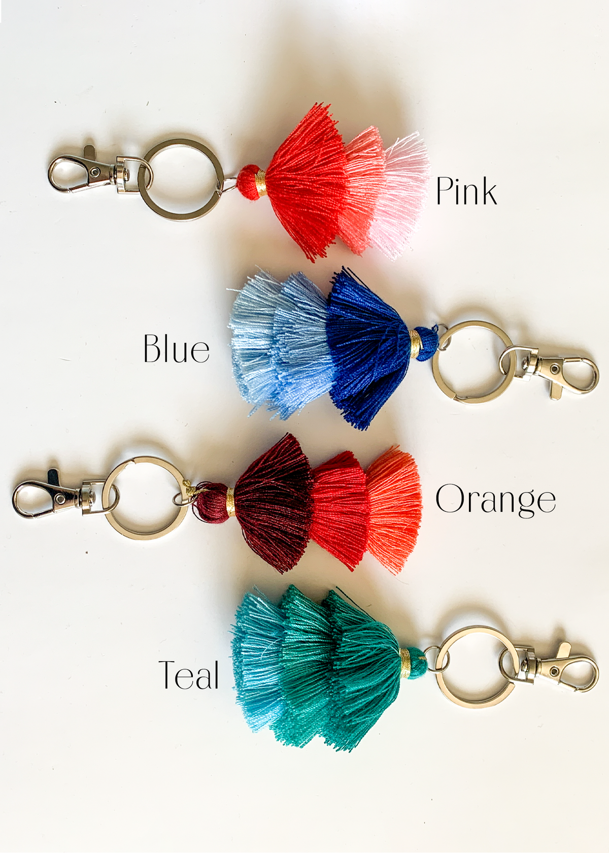 Nana Jellyfish Tassel Keychain