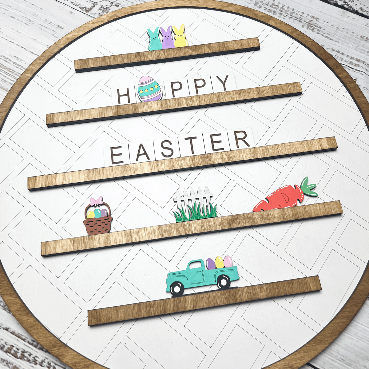Easter Letter Board Shapes