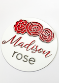 Flower Name Sign