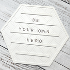 Hexagon Letter Board