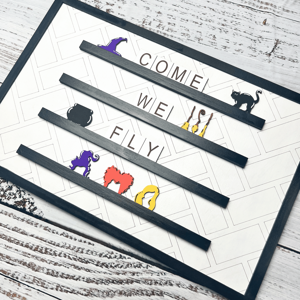Halloween Letter Board Shapes