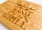 King of the Grill Cutting Board