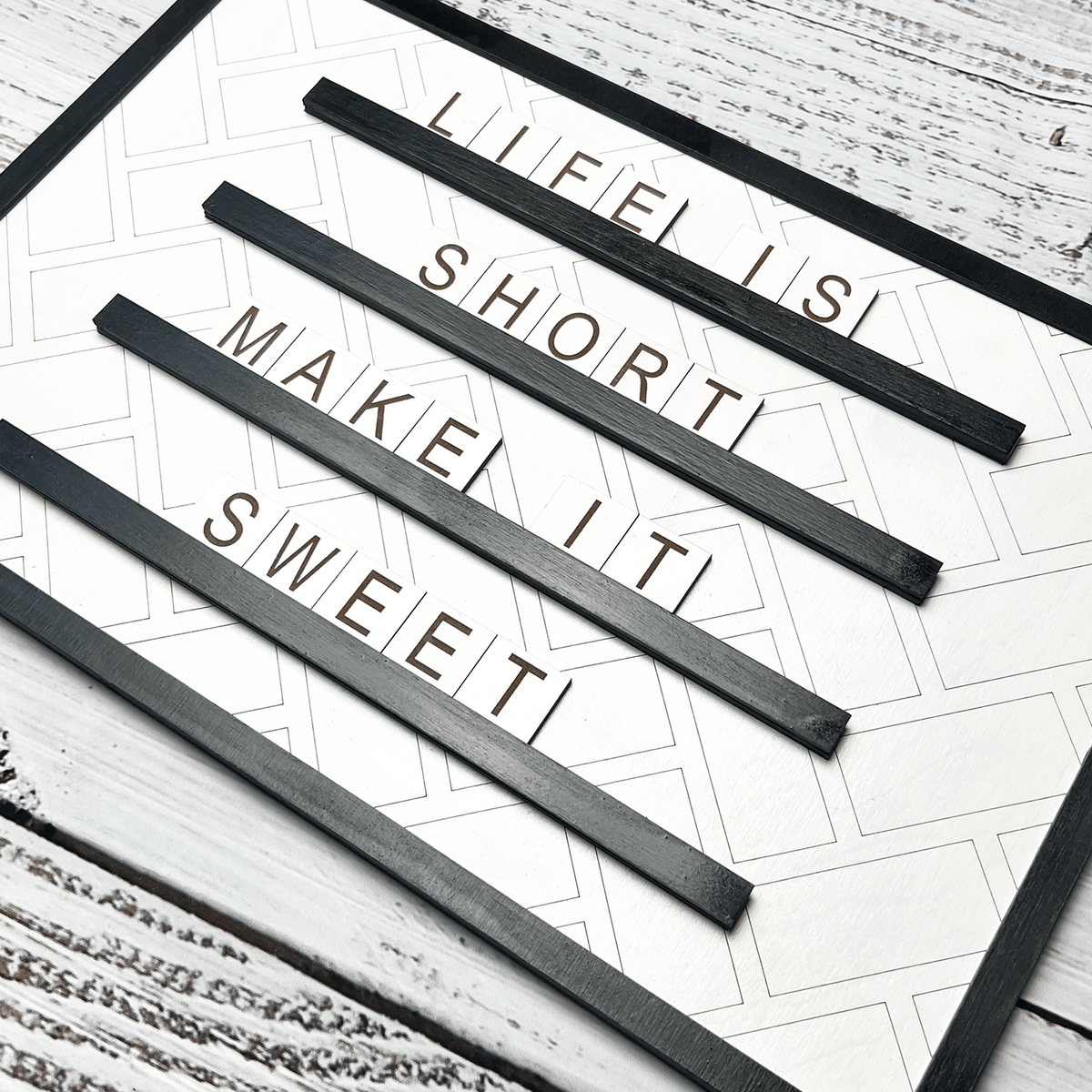 Rectangle Letter Board