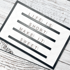 Rectangle Letter Board