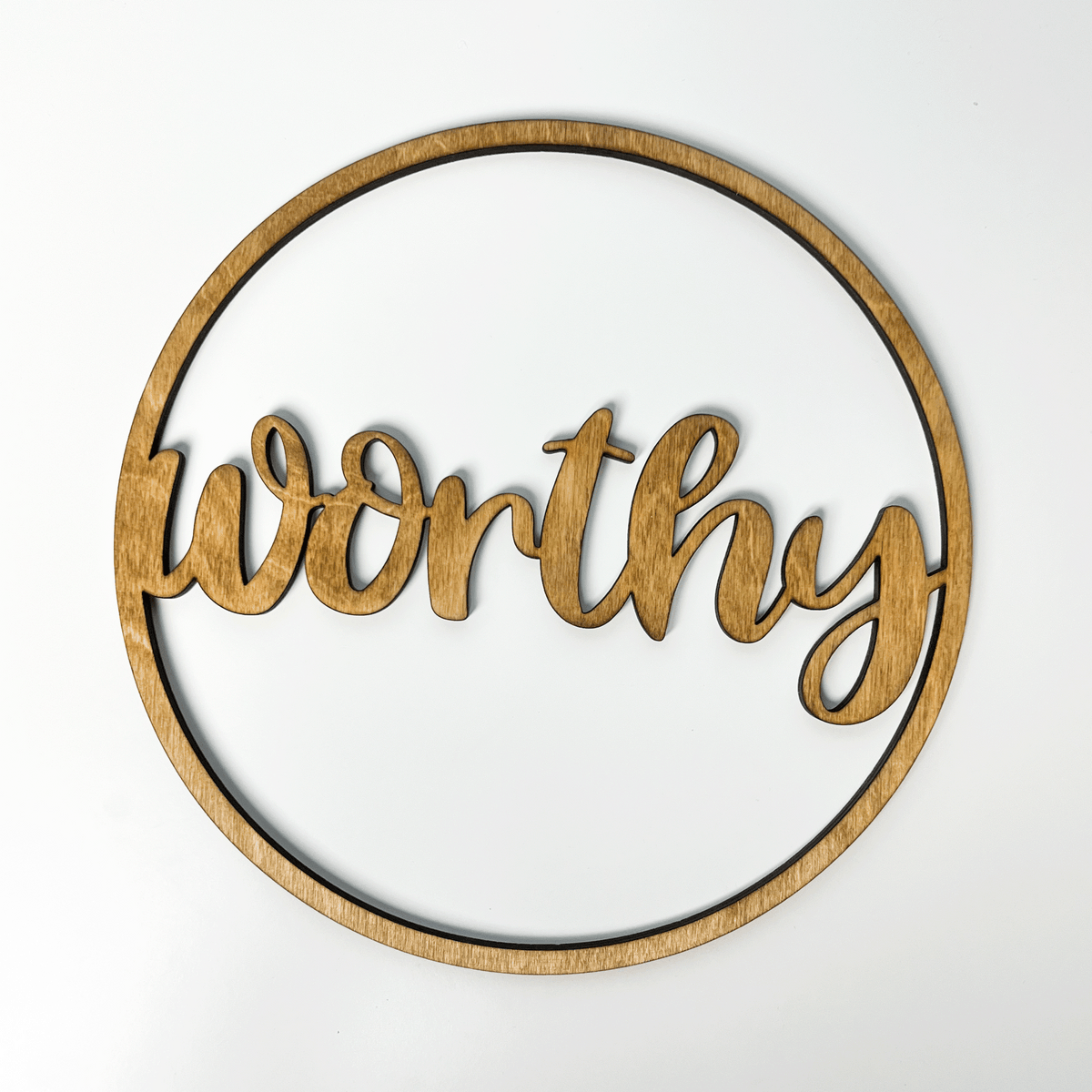 Word of the Year Word Cutout Sign