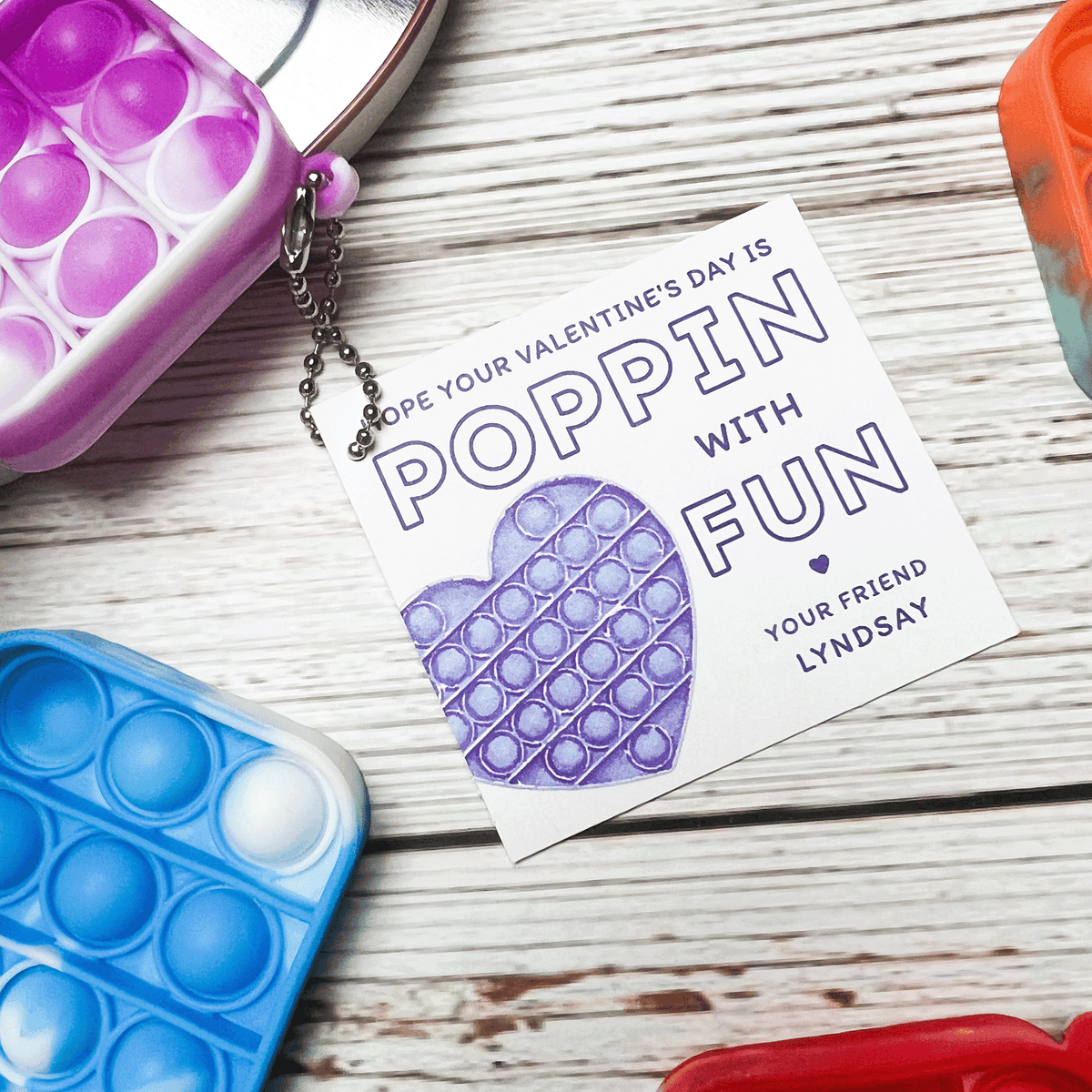 Valentine's Day Pop Its