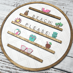 Summer Letter Board Shapes