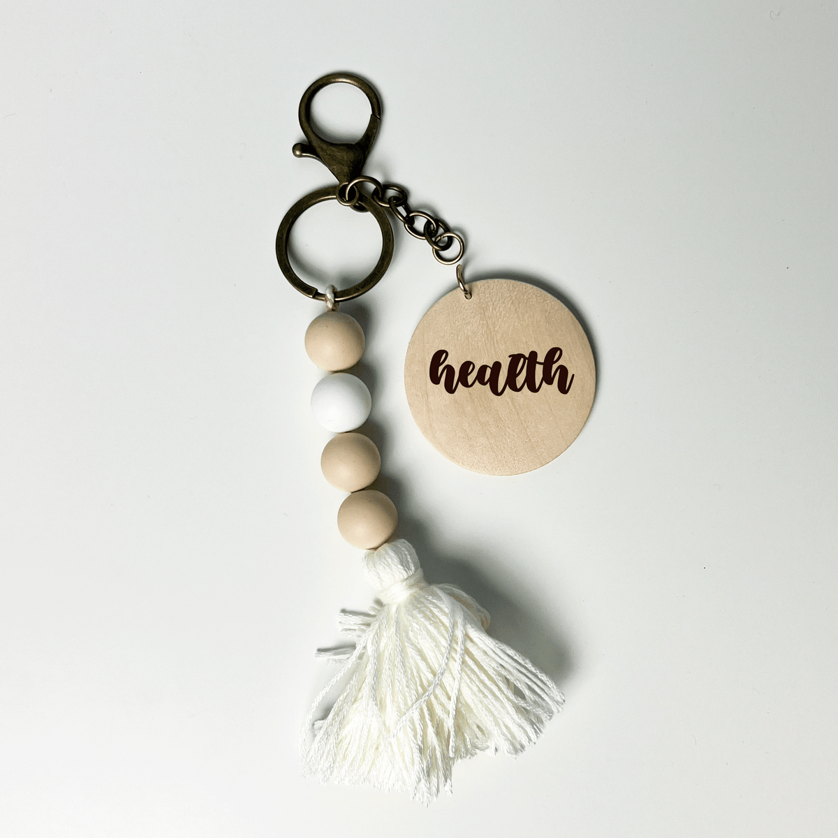 Word of the Year Tassel Keychain