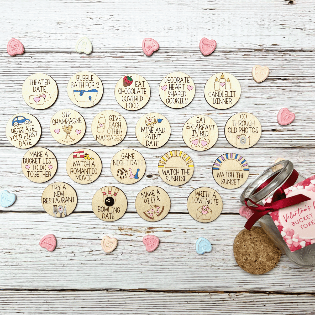 Valentine's Day Bucket List Jar